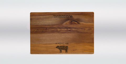 Beef Cut Large Rimu Chopping Board